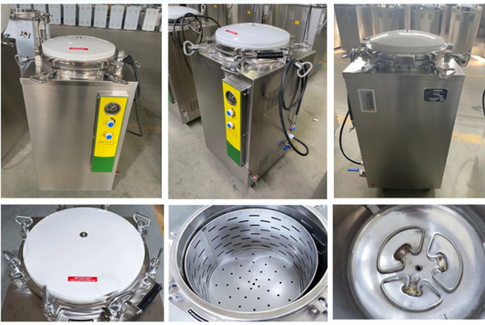 Vertical Autoclave High Pressure Steam Sterilizer