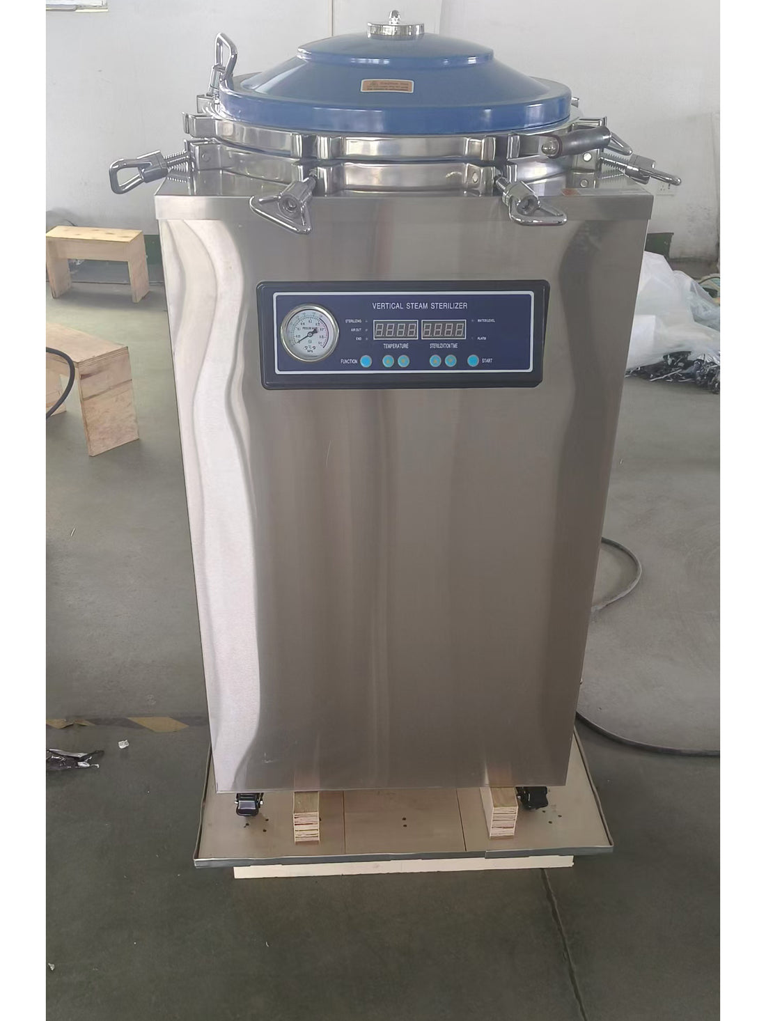 Delivered Order to Our Client in Malaysia for One Set Vertical Autoclave 50L