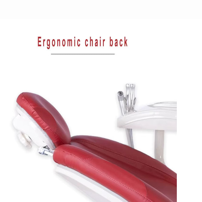 Cost-Effective Sada Medical Dental Chair Unit – Ergonomic, Modern Design with LED Sensor Light & Glass Spittoon