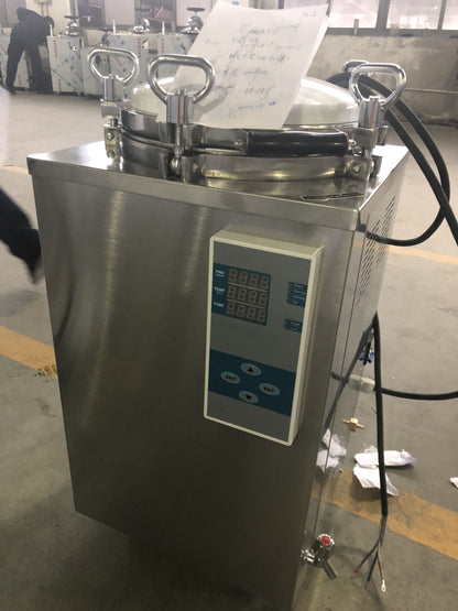 Esterilizador de vapor a presión con autoclave vertical de carga superior VA-FD